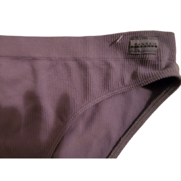 Danskin Recycled Seamless Ribbed Bikini Underwear Purple L - Picture 5 of 6